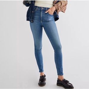 Free People Light-Wash Jeans